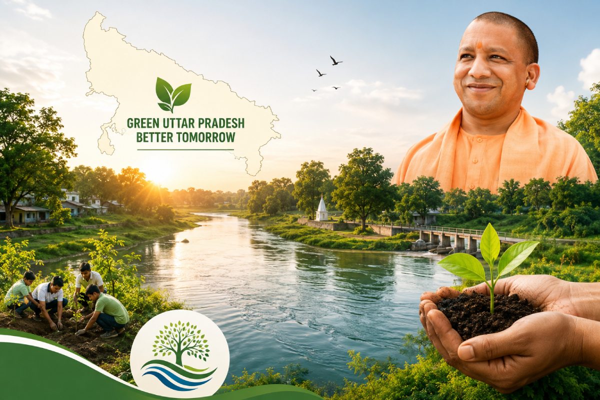 Let Us Together Make Uttar Pradesh Green, Water-Rich, And Sustainable Again